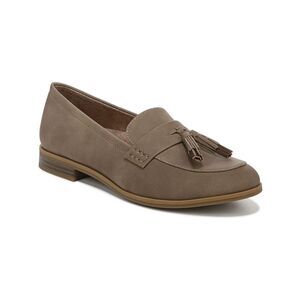 NATURALIZER Womens Beige Notched Marco Round Toe Slip On Loafers Shoes 7.5 M